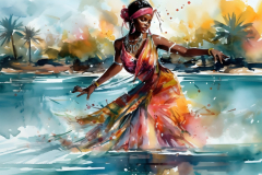 aquarelle-femme-antilles-guyane