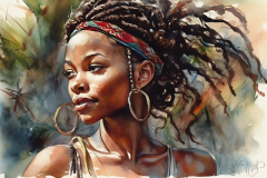 aquarelle-femme-antilles-guyane