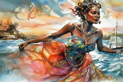 watercolor-woman-caribean