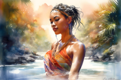 aquarelle-femme-ile-de-la-reunion