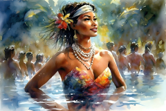 tahitian-woman-watercolor