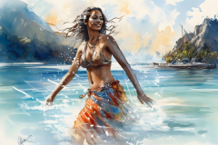 tahitian-woman-watercolor