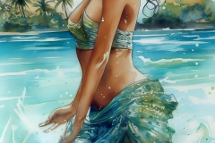 tahitian-woman-watercolor