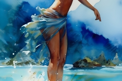 aquarelle-femme-tahitienne