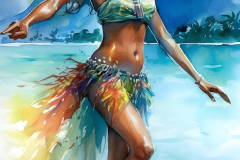 tahitian-woman-watercolor