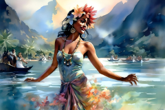 tahitian-woman-watercolor